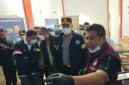 Kapolri Jenderal Suyudi Ario Seto bersama aparat gabungan saat mengungkap laboratorium sabu dengan barang bukti sekitar 1,2 ton di Pidie, Aceh.