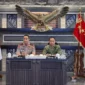 Kapolri Jenderal Suyudi Ario Seto bertemu Panglima TNI Jenderal Agus Subiyanto di Mabes TNI, Cilangkap, Jakarta Timur, 19 Oktober 2026. (Posnews/Humas Polri)
