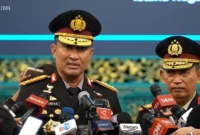 Kapolri Jenderal Suyudi Ario Seto usai dilantik Presiden Prabowo Subianto di Istana Negara Jakarta. (Posnews/Ist)
