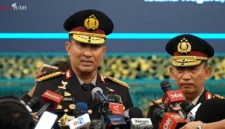 Kapolri Jenderal Suyudi Ario Seto usai dilantik Presiden Prabowo Subianto di Istana Negara Jakarta. (Posnews/Ist)