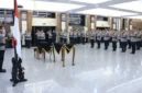 Kapolri Suyudi Ario Seto memimpin sertijab pejabat Polri di Rupatama Mabes Polri. (Posnews/Humas Polri)

