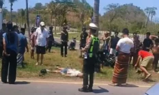 Kecelakaan Maut di Mandalika, Motor Turis Jerman Ditabrak Navara hingga Tewas