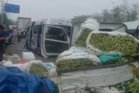Kecelakaan beruntun 15 kendaraan di Tol Cipularang KM 91 arah Jakarta.
