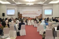 Kemendag memberikan bimbingan teknis standardisasi dan strategi ekspor kepada pelaku UMKM kriya di Yogyakarta. (Posnews/Kemendag)
