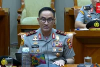 Komjen Suyudi Ario Seto mengikuti uji kelayakan calon Kapolri di Komisi III DPR. (Posnews/Youtube)