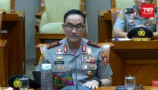 Komjen Suyudi Ario Seto mengikuti uji kelayakan calon Kapolri di Komisi III DPR. (Posnews/Youtube)