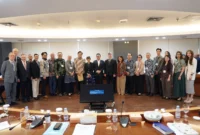Mendag Budi Santoso bertemu Presiden dan CEO US-ABC Brian D. McFeeters untuk membahas perdagangan dan investasi Indonesia-AS di Jakarta. (Posnews/Kemendag)
