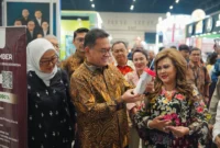 Mendag Budi Santoso membuka Franchise & License Expo Indonesia ke-27 di NICE PIK 2, Tangerang, Jumat 9 Oktober 2026. (Posnews/Kemendag)