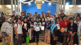 Mendag Budi Santoso mengunjungi paviliun Pilihan Busan dan UMKM BISA EKSPOR di Trade Expo Indonesia 2026, ICE BSD. (Posnews/Kemendag)

