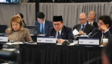 Menteri Perdagangan Budi Santoso saat menghadiri Pertemuan Menteri Perdagangan G20 di Milwaukee, Amerika Serikat. (Posnews/Kemendag)