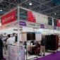Paviliun Indonesia menampilkan produk fesyen dan tekstil pada Saudi Fashion & Tex Expo 2026 di Jeddah, Arab Saudi. (Posnews/Kemendag)
