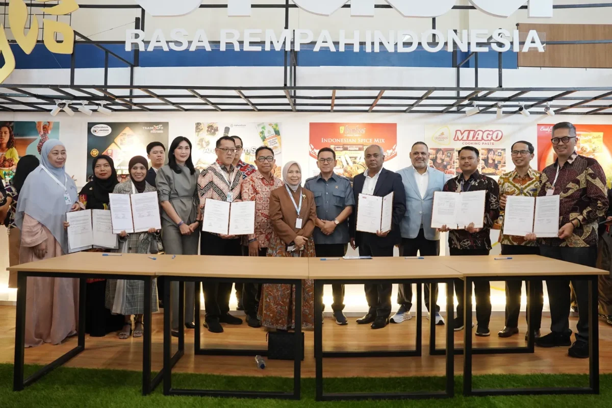 Produk Pangan dan Rempah Indonesia Raup Potensi Transaksi US$31,14 Juta di TEI 2026. (Posnews/Kemendag)
