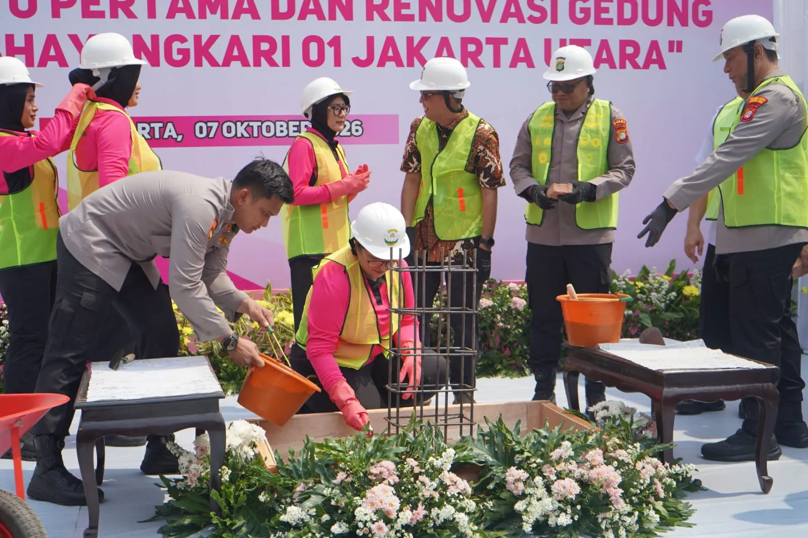 SD Kemala Bhayangkari 1 Rorotan Direnovasi, Pendidikan Anak Jadi Perhatian
