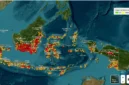 Pemantauan titik panas karhutla melalui SiPongi Kementerian Kehutanan di enam provinsi prioritas pada 23 Oktober 2026.
