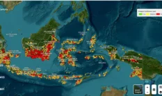 25.338 Titik Panas Terdeteksi di Enam Provinsi, Kalteng Terbanyak