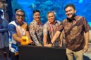 Perayaan HUT ke-34 Sea World Ancol dan peluncuran Audio Guide Pinalle. (Posnews/Ancol)
