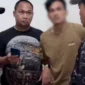 Polisi mengamankan terduga pelaku pencurian sepeda motor di Kabupaten Bekasi beserta barang bukti.