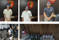 Polisi mengungkap kasus penjualan Pertalite berharga tinggi melalui Facebook Marketplace di Bali. (Posnews/Ist)

