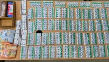 Polisi menyita 827 butir obat keras dari kios di Pondok Pinang, Jakarta Selatan. (Posnews/Ist)