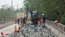 Polsek Cilincing Gerak Cepat Usut Video Viral Pengambilan Besi Sisa Proyek Jembatan Rusu. (Posnews/Humas Polres Metro Jakut)