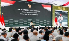 Prabowo Beri Taklimat 800 Pati TNI-Polri, Tekankan Sinergi dan Kesiapan