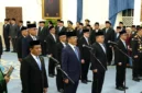 Presiden Prabowo Subianto melantik sejumlah menteri dan pejabat negara di Istana Negara Jakarta. (Posnews/Youtube)
