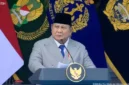 Presiden Prabowo Subianto memimpin upacara HUT ke-81 TNI di Mabes TNI Cilangkap Jakarta Timur
