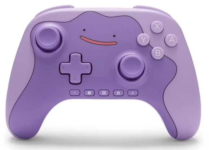 PowerA merilis pengontrol nirkabel Advantage Wireless Controller edisi Pokémon Ditto dengan teknologi Hall Effect untuk Nintendo Switch 2. Dok: Istimewa.