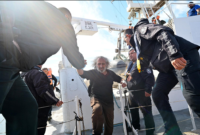 Serangan drone menenggelamkan kapal kargo ALFA WATAN di perairan ZEE Bulgaria. Zelenskyy menuding Rusia di tengah ancaman eskalasi konflik maritim. Dok: Istimewa.