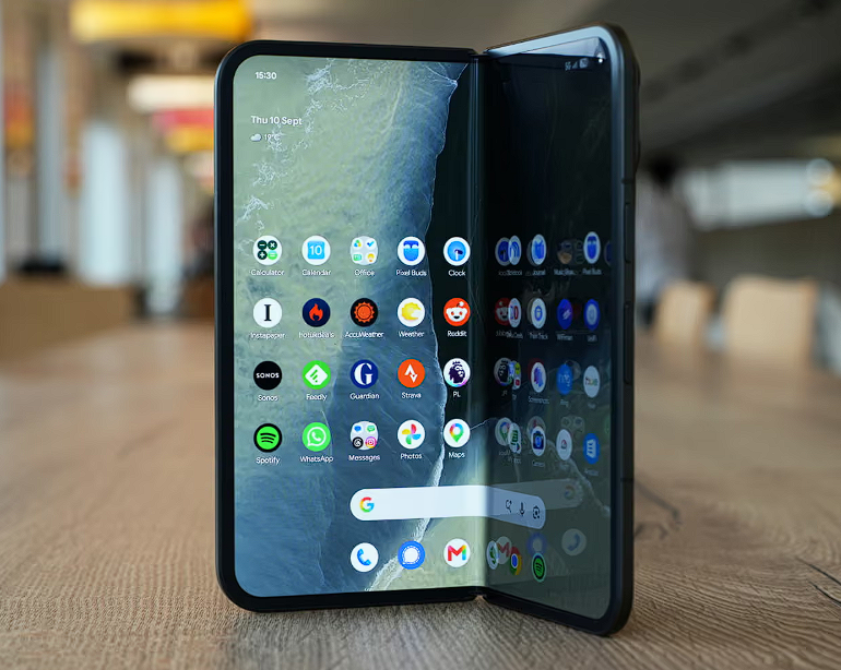 Google resmi meluncurkan Pixel 11 Pro Fold dengan chip Tensor G6 dan fitur AI Gemini dengan perkiraan harga mulai Rp29,5 jutaan. Dok: Istimewa.

