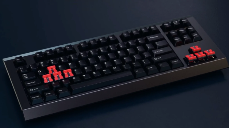 GMK meluncurkan keycap TriggerKey seharga 55 Dolar AS yang memungkinkan kustomisasi titik aktuasi tombol WASD hingga 2 mm. Dok: Istimewa.