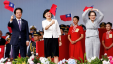 Presiden Taiwan Lai Ching-te menegaskan komitmen menjaga kebebasan dan memperkuat pertahanan nasional dalam pidato Hari Nasional. Dok: Istimewa.