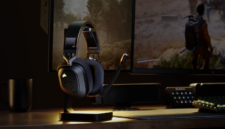 Corsair merilis headset gaming HS80 v2 MAX Wireless berbekal driver neodymium 50 mm, Dolby Atmos, dan baterai 110 jam. Dok: Istimewa.