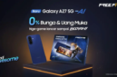 Samsung merilis Galaxy A27 5G Gaming Package berbonus jersey Free Fire, voucher Diamond, dan adaptor 25W seharga Rp7 jutaan. Dok: Istimewa.