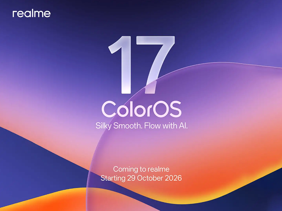 realme resmi kembali menggunakan antarmuka ColorOS 17 berbasis Android 17 mulai Oktober 2026 setelah enam tahun memakai realme UI. Dok: Istimewa.