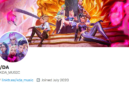 Akun media sosial resmi K/DA aktif kembali dengan tampilan baru, memicu rumor comeback grup musik virtual Riot Games. Dok: Istimewa.