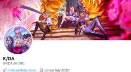 Akun media sosial resmi K/DA aktif kembali dengan tampilan baru, memicu rumor comeback grup musik virtual Riot Games. Dok: Istimewa.