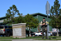 Penembakan massal di Silver Rail Elementary School Bend Oregon menewaskan sedikitnya lima orang termasuk anak-anak. Dok: Istimewa.