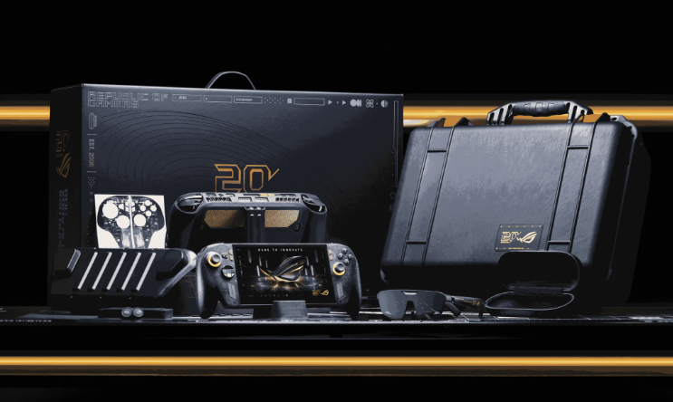 ASUS resmi meluncurkan ROG Xbox Ally X20 Bundle di Indonesia seharga Rp46.999.000 dengan bonus AR Glasses, G-Shock, dan garansi 2 tahun. Dok: Istimewa.