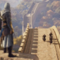Rekaman gameplay Assassin's Creed Destiny yang batal buatan Ubisoft dan Tencent bocor ke publik. Simak detail latar Dinasti Qin dan senjata uniknya. Dok: Istimewa.
