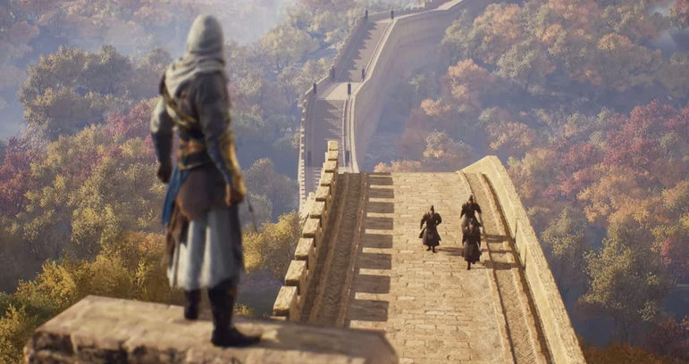Rekaman gameplay Assassin's Creed Destiny yang batal buatan Ubisoft dan Tencent bocor ke publik. Simak detail latar Dinasti Qin dan senjata uniknya. Dok: Istimewa.