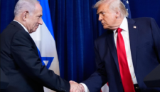 Donald Trump resmi mendukung Benjamin Netanyahu di Pemilu Israel. Trump beri peringatan keras terkait bantuan perang lawan Iran. Dok: Istimewa.