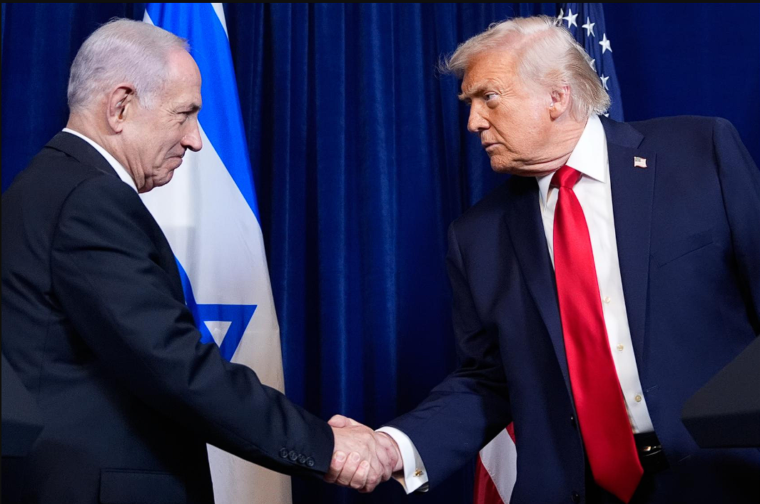 Donald Trump resmi mendukung Benjamin Netanyahu di Pemilu Israel. Trump beri peringatan keras terkait bantuan perang lawan Iran. Dok: Istimewa.