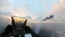 Jet tempur F-16 Rumania menembak jatuh dua drone Rusia jenis Geran-4 berkecepatan tinggi di Laut Hitam. Simak eskalasi keamanan di wilayah perairan NATO. Dok: Istimewa.