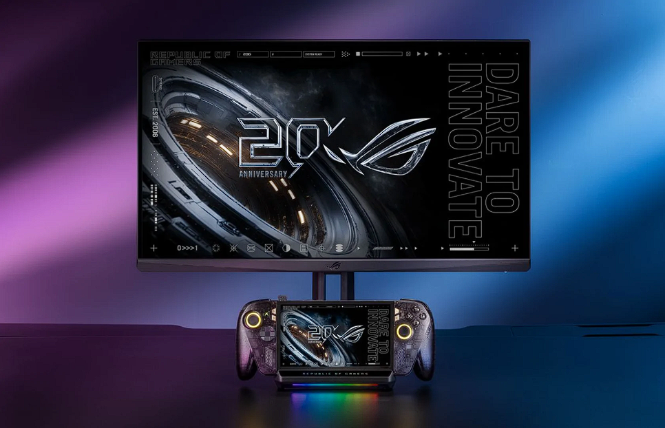 ASUS resmi merilis ROG Bulwark Dock DG310 untuk ROG Xbox Ally. Dock ini mendukung output HDMI 2.1 hingga 8K dan pengisian daya 80W. Dok: Istimewa.