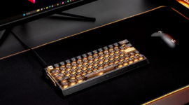 IQUNIX meluncurkan keyboard gaming EV63 EDG Edition dengan switch magnetik Hall Effect, polling rate 8.000 Hz, dan Rapid Trigger 0,01 mm. Dok: Istimewa.