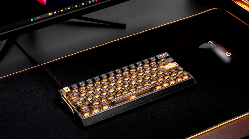 IQUNIX meluncurkan keyboard gaming EV63 EDG Edition dengan switch magnetik Hall Effect, polling rate 8.000 Hz, dan Rapid Trigger 0,01 mm. Dok: Istimewa.