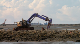 Proyek megah pesisir Vingroup di Can Gio mengancam keberadaan hutan mangrove pelindung banjir Kota Ho Chi Minh. Dok: Istimewa.