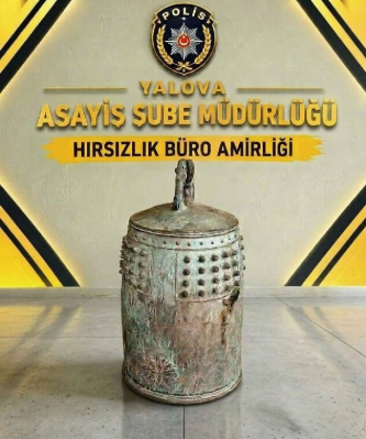 Kepolisian Turki menemukan lonceng perdamaian hadiah dari Jepang yang sempat dicuri di Yalova. Simak rincian penangkapan pelaku. Dok: Istimewa.