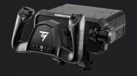 Thrustmaster merilis controller flight sim TCA Sky Yoke berteknologi sensor magnetik H.E.A.R.T. dan fitur Dual Control. Simak spesifikasi dan harganya. Dok: Istimewa.